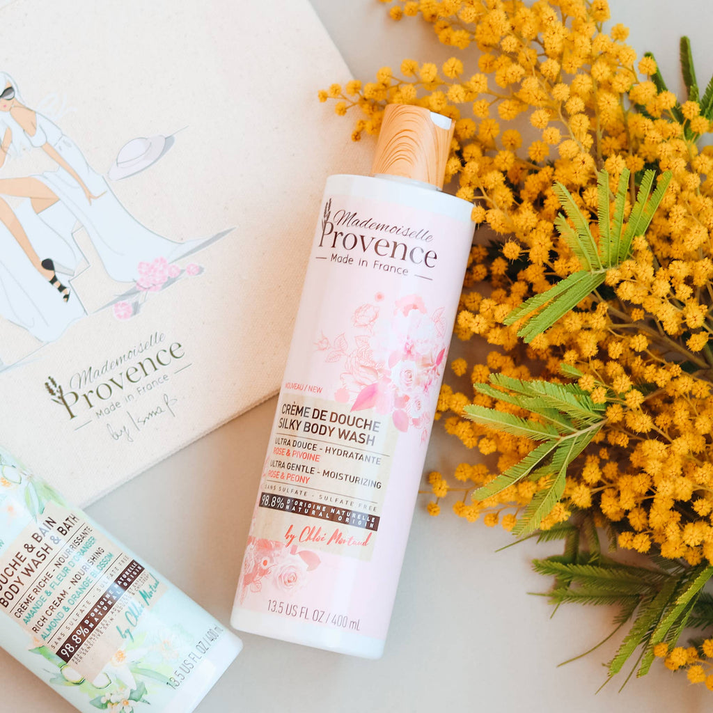 Silky, Gentle, Moisturizing, Rose & Peony Body Wash