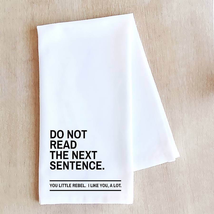 You Little Rebel - Tea Towel