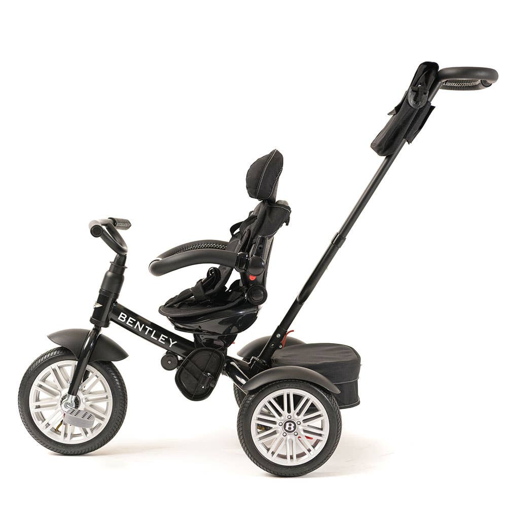 6 in 1 Onyx Black Bentley Stroller Trike