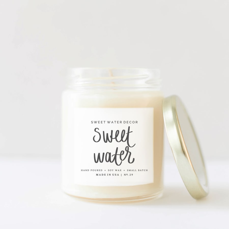 Sweet Water Soy Candle