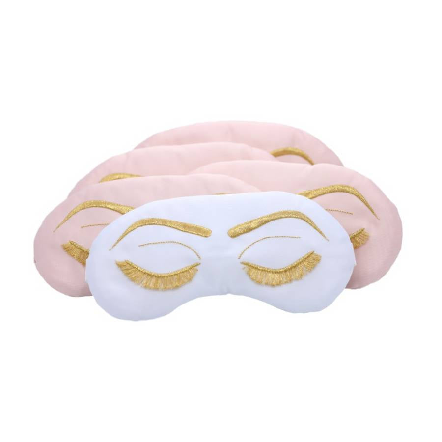 Vintage Glam Eyelashes Satin Sleep Mask (wide selection)