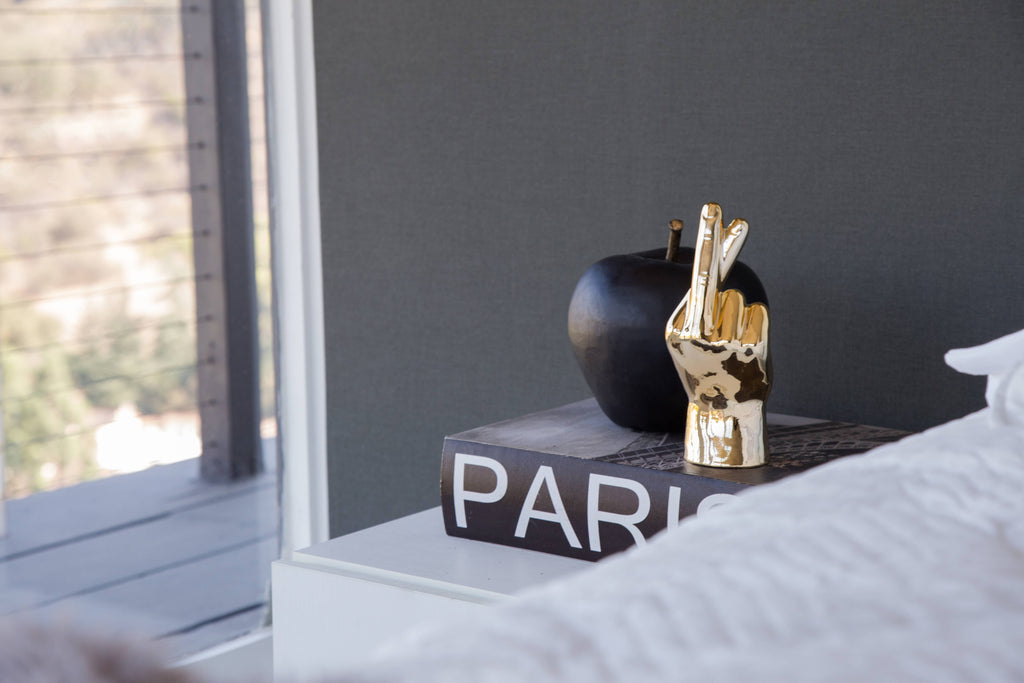 Interior Illusions Plus Gold Fingers Crossed Table Top