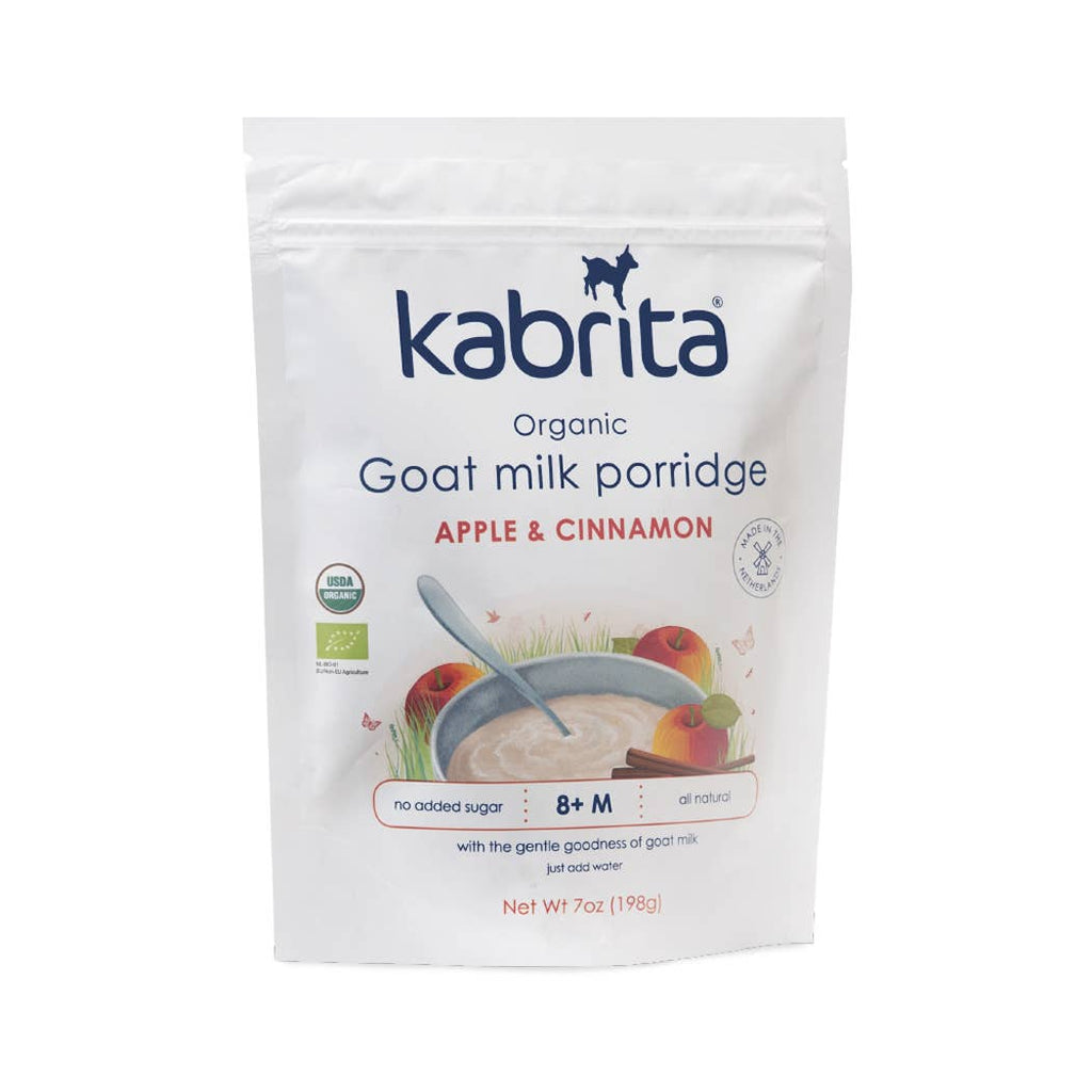 Organic Goat Milk Porridge, Apple & Cinnamon