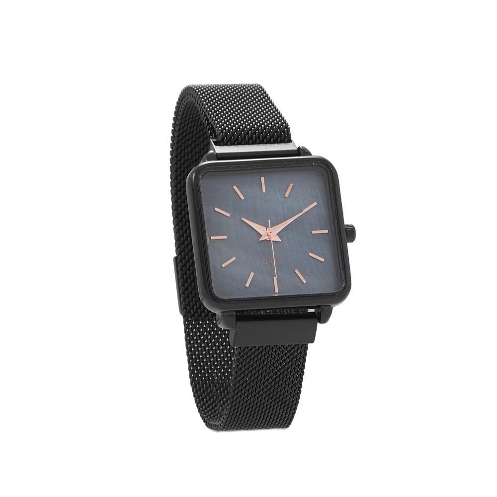 Black Mesh Magnetic Watch