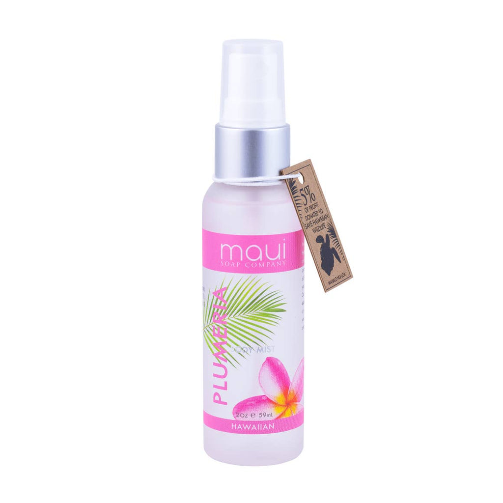 Plumeria Hawaiian Body Mist - Alcohol-Free & Hydrating