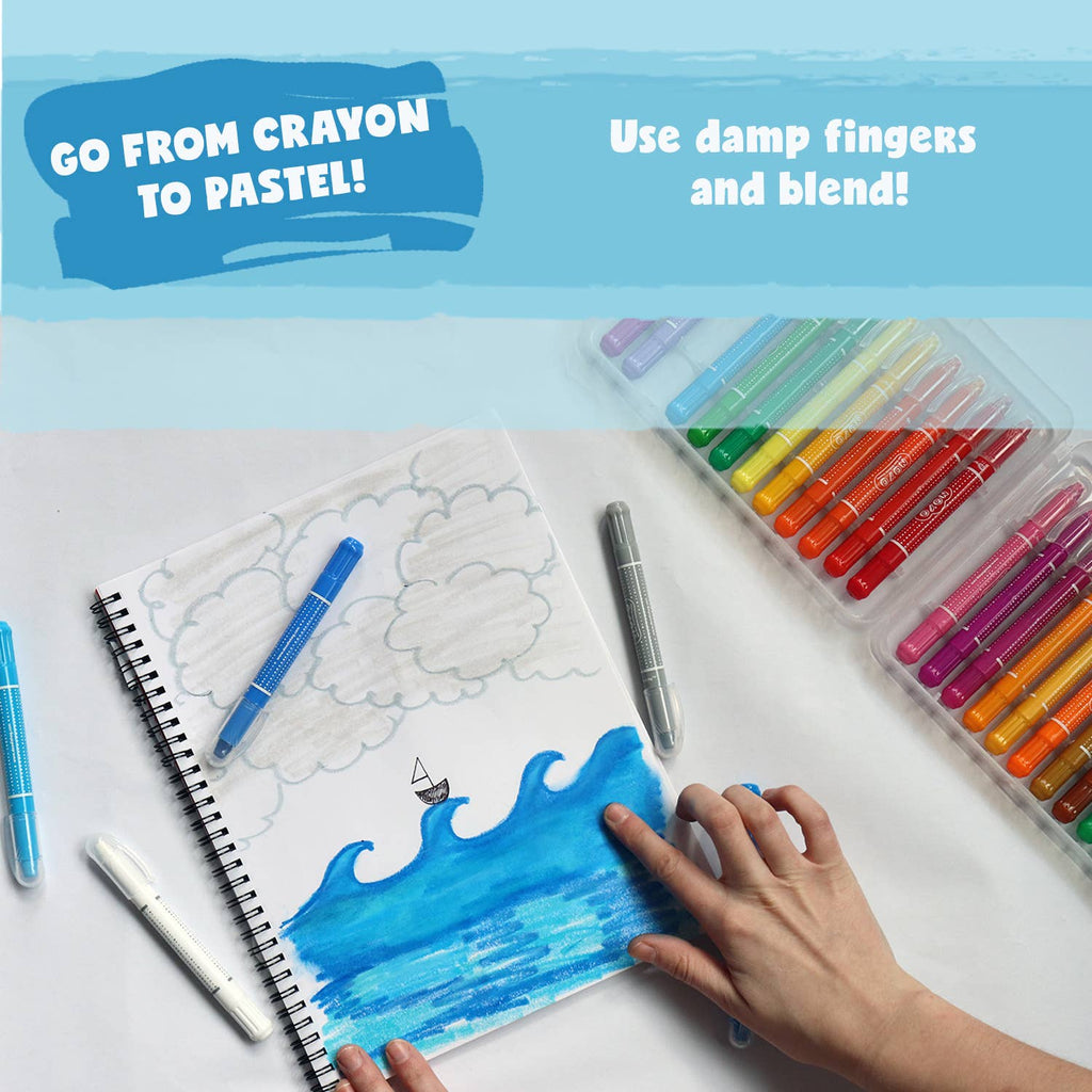 NOYO 36 Colors Gel Crayons for Toddlers and Kids!!