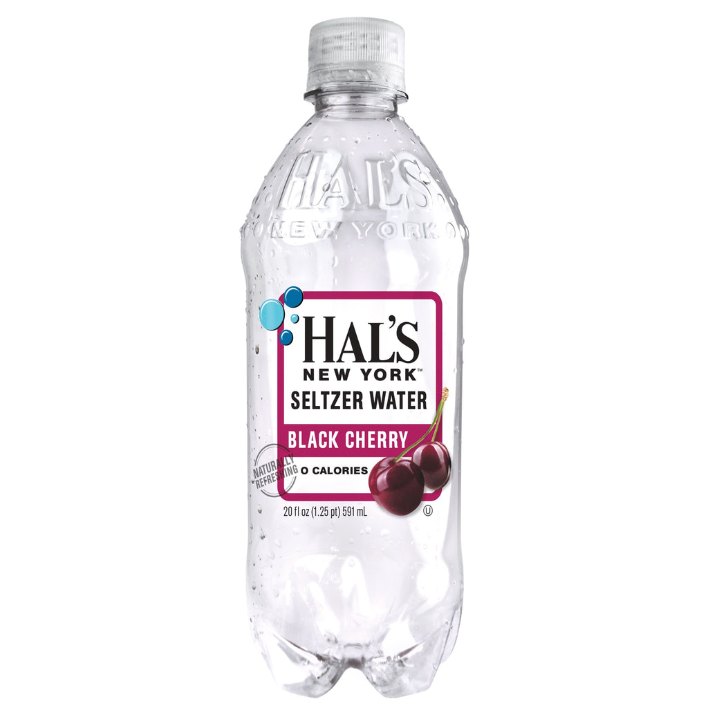 Hals NY Black Cherry Seltzer, 20 oz.