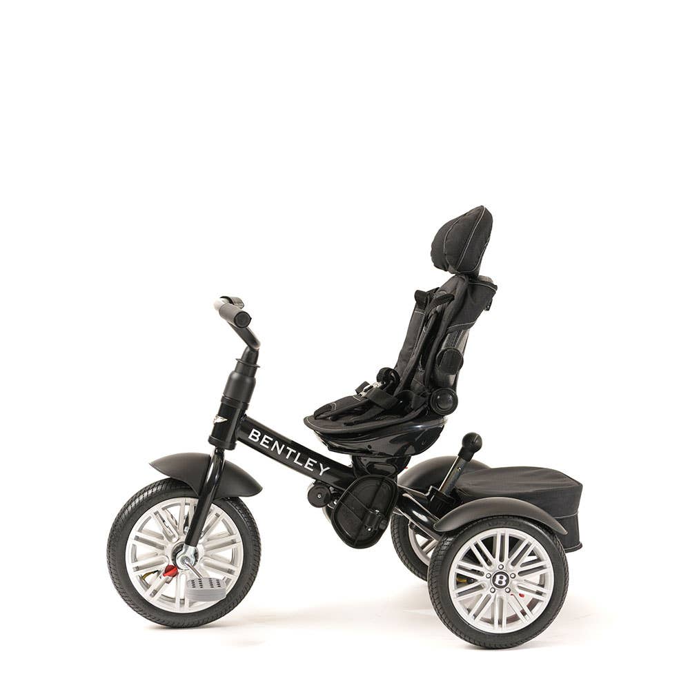 6 in 1 Onyx Black Bentley Stroller Trike