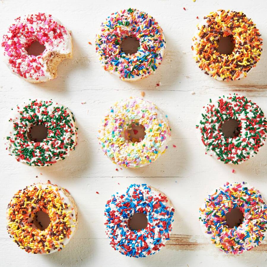 Rice Krispie Treat Donuts