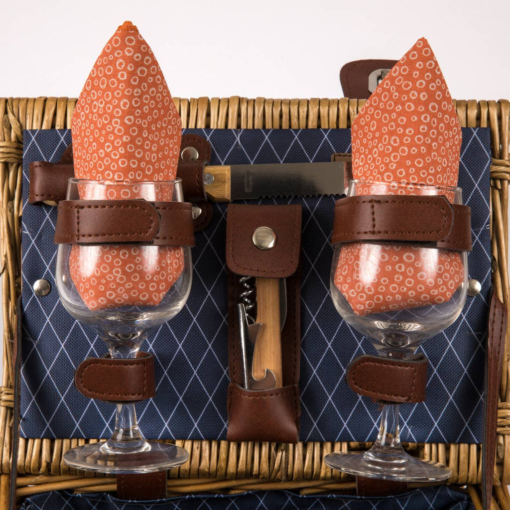 Vino Wine & Cheese Basket - Adeline