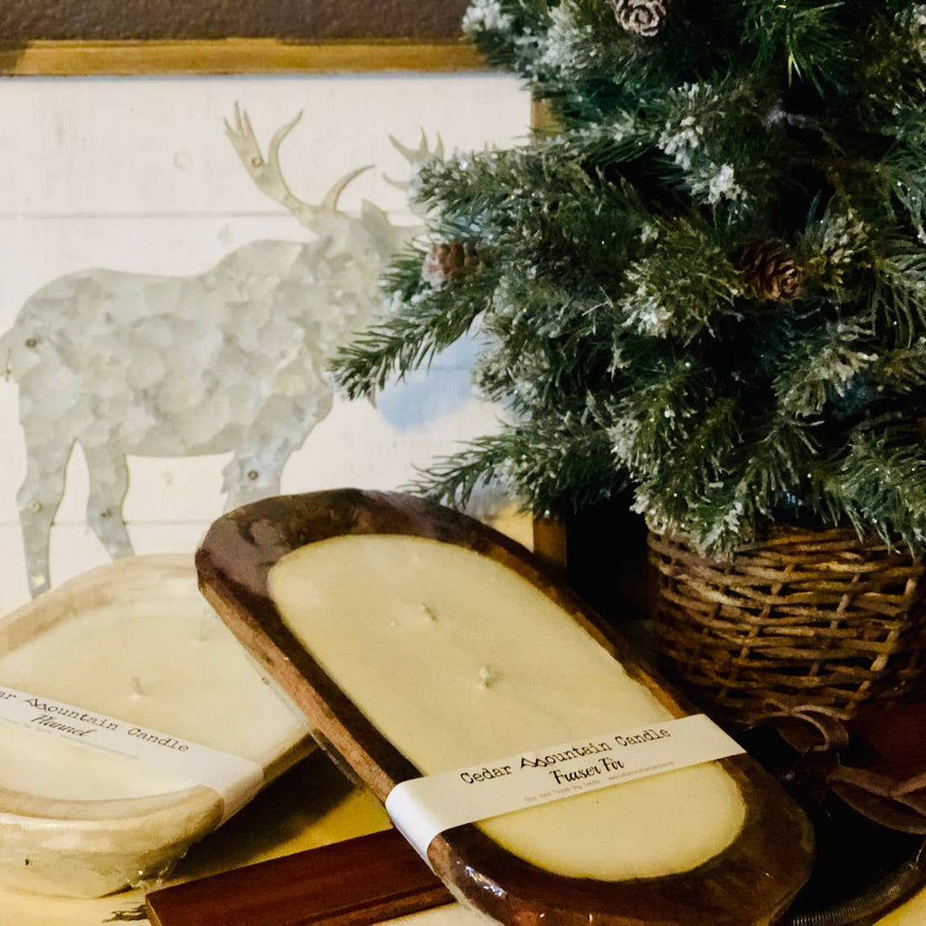 Winter & Holiday 3 Wick Dough Bowl Soy Candles #MyFavoriteHoliday