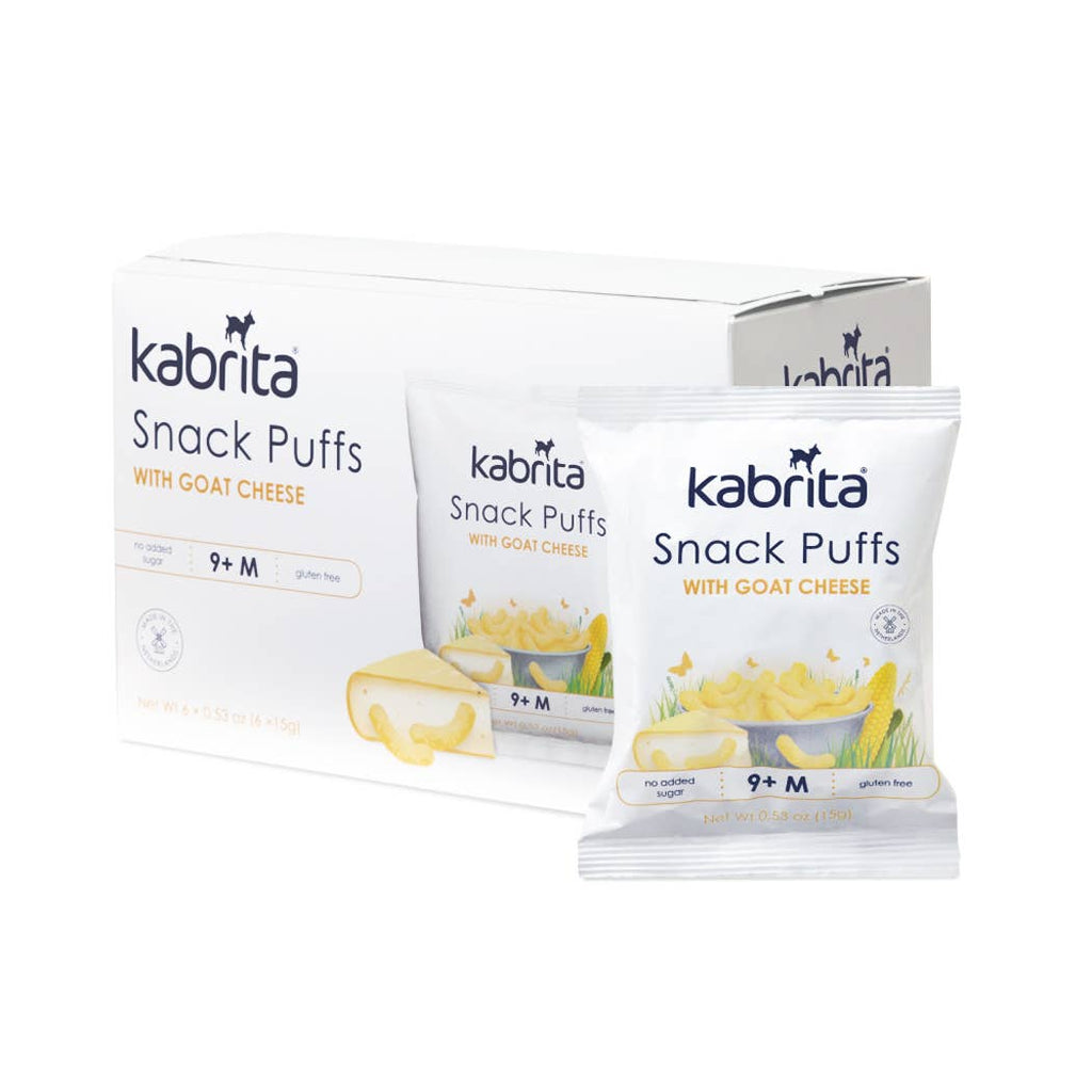 Snack Puffs with Goat Cheese (6bags per box)