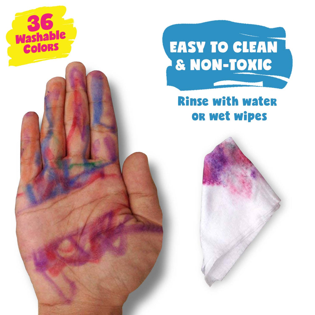 NOYO 36 Colors Gel Crayons for Toddlers and Kids!!