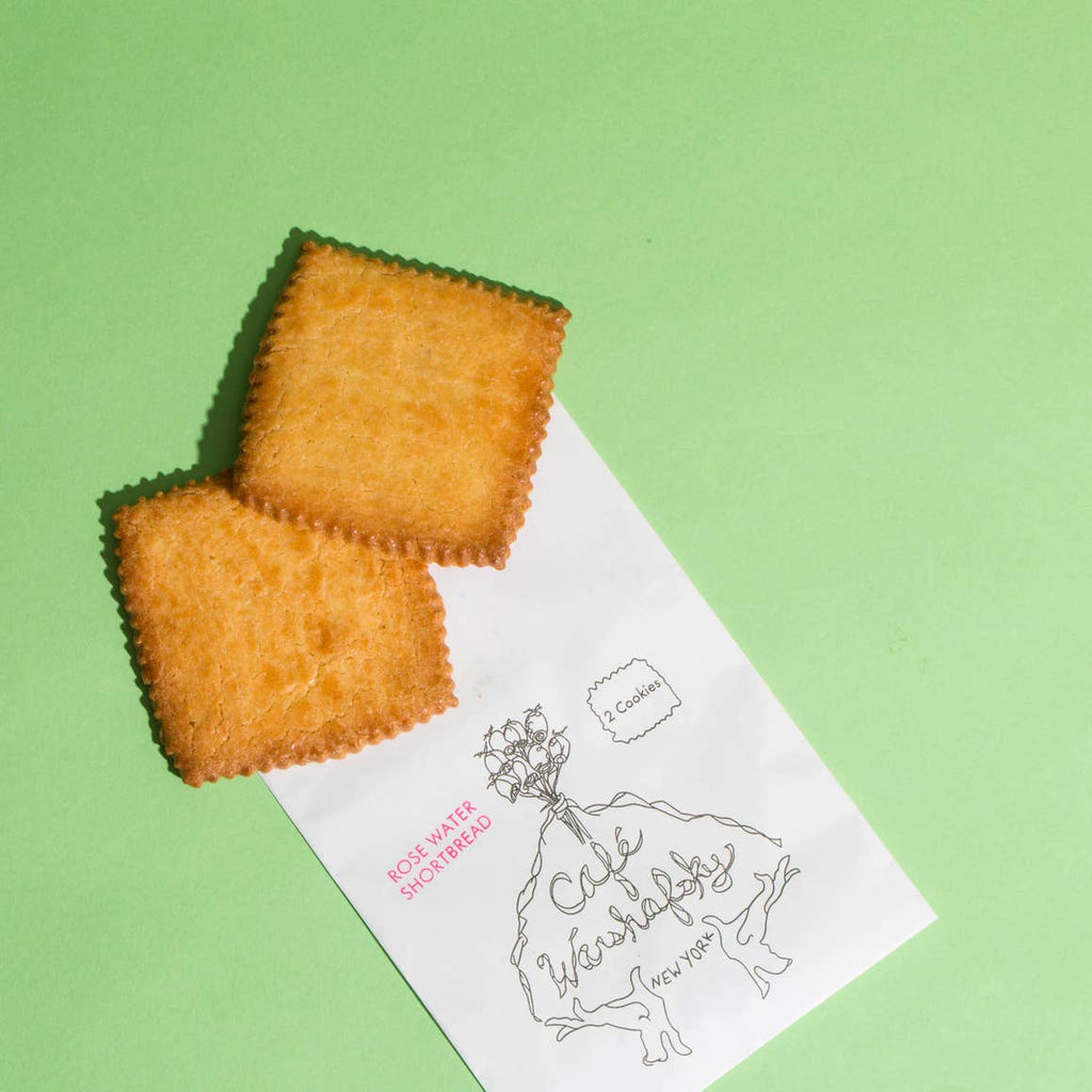 Rose Water Shortbread
