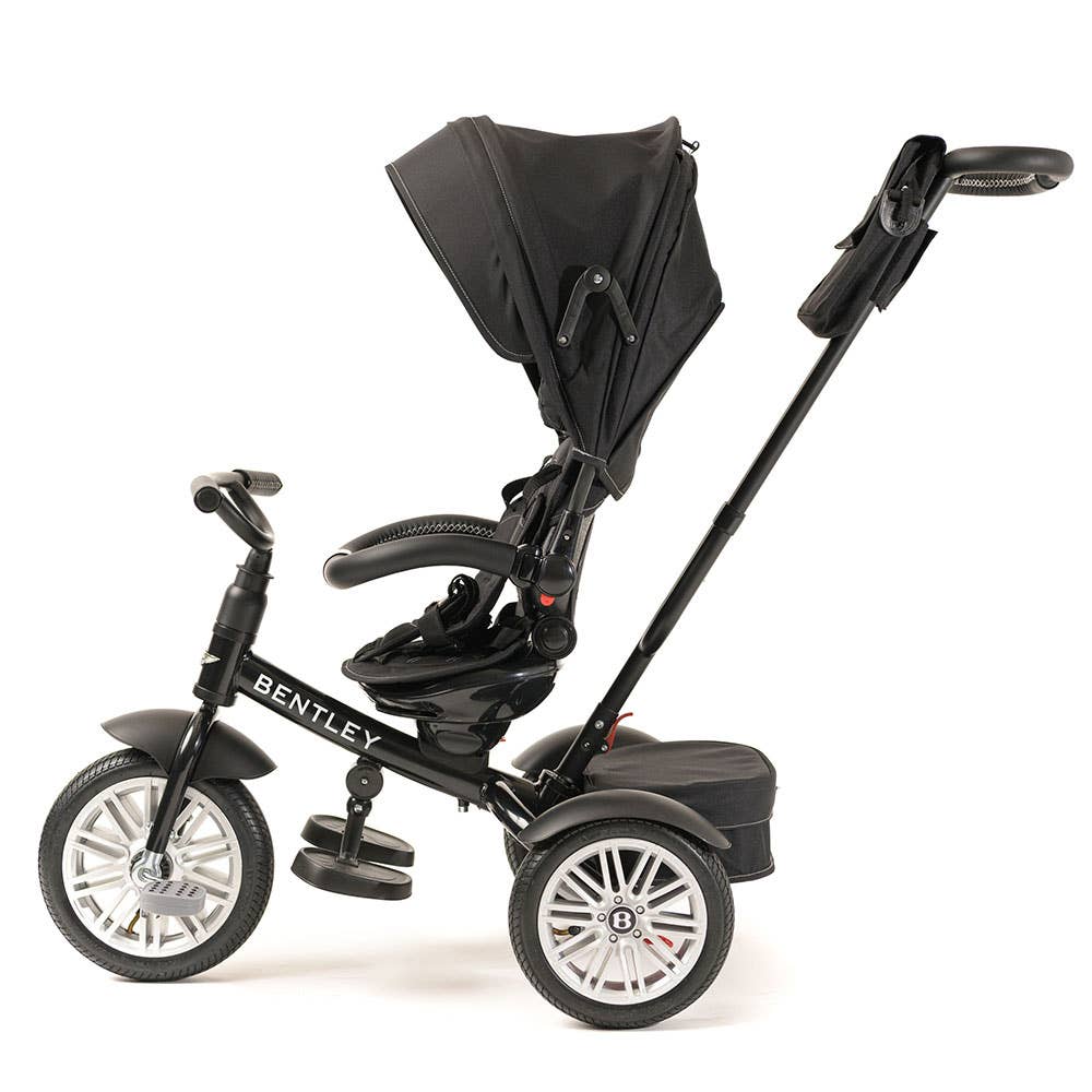 6 in 1 Onyx Black Bentley Stroller Trike