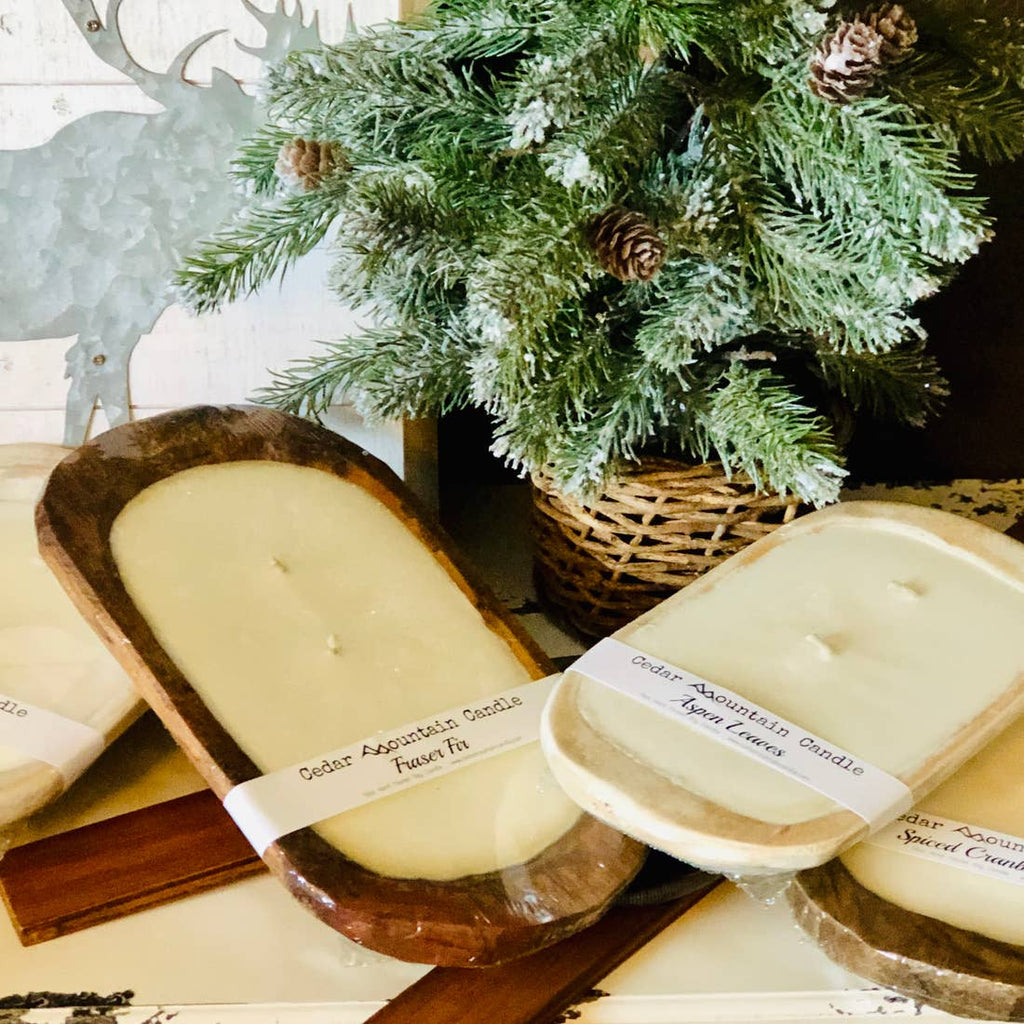Winter & Holiday 3 Wick Dough Bowl Soy Candles #MyFavoriteHoliday