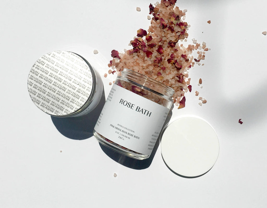 Rose Bath Botica collection