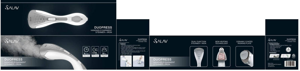 Duopress Garment Steamer With Iron