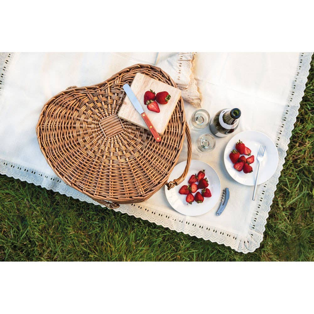 Heart Picnic Basket
