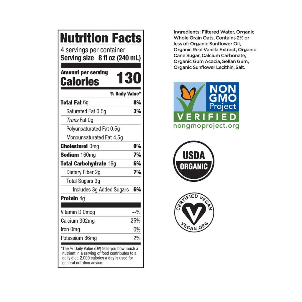 Willa's Organic Oatmilk