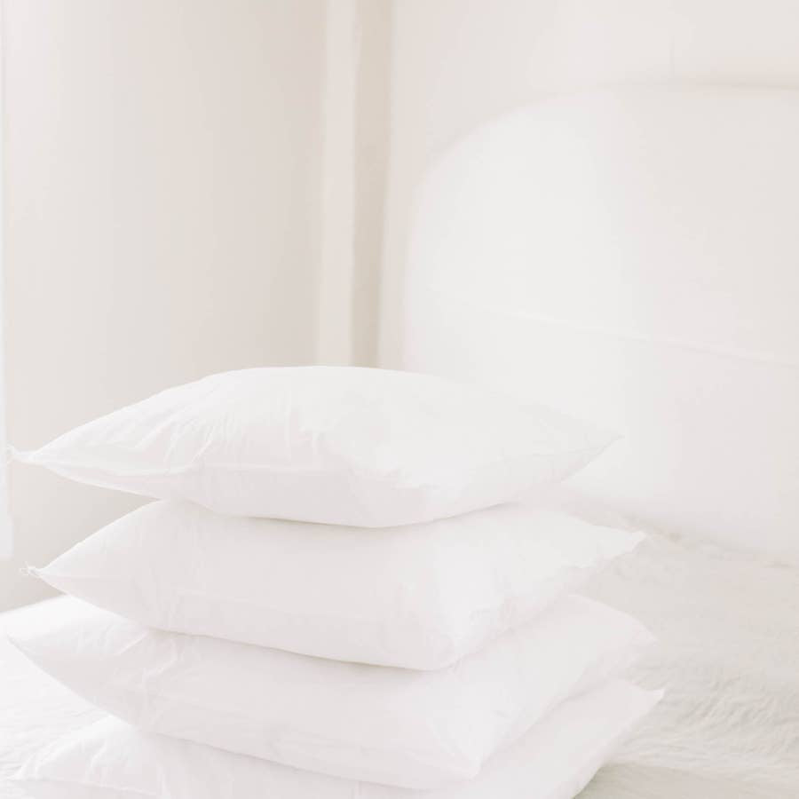 Poly-Cotton Pillow Insert for our Pillow Covers