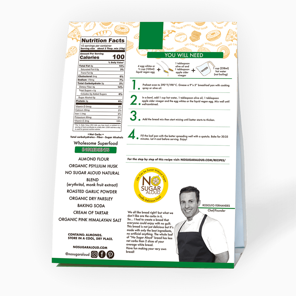 Low Carb OhSome Bread - Roasted Garlic Mix