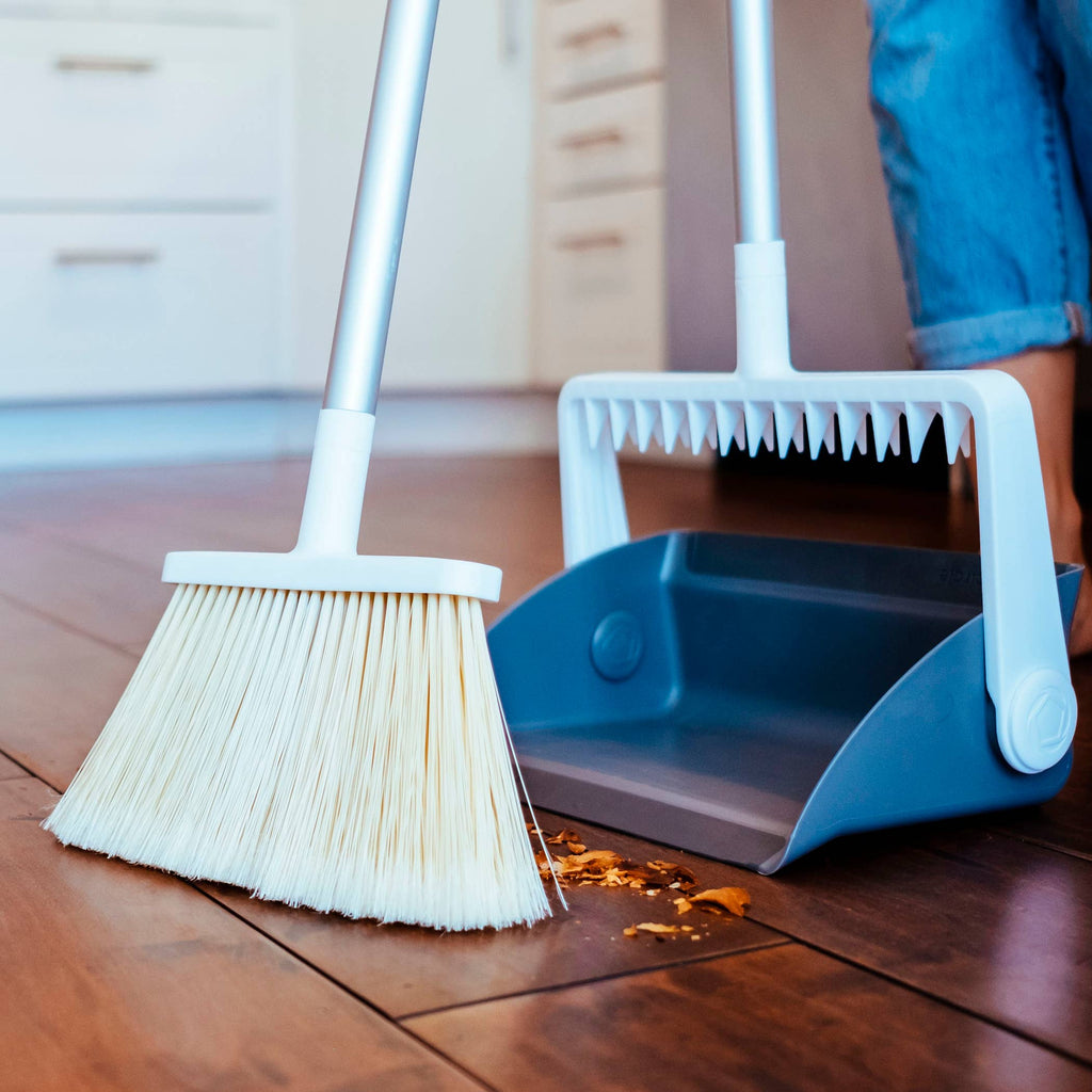 Tag Team Compact Broom and Dustpan
