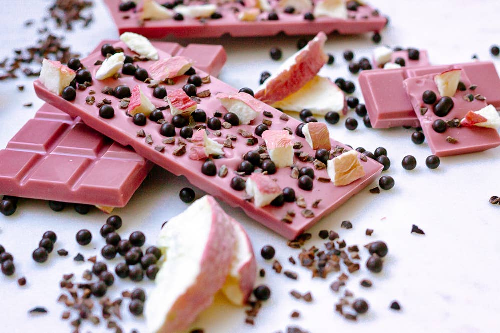 Belgian Ruby Chocolate Bar - New York