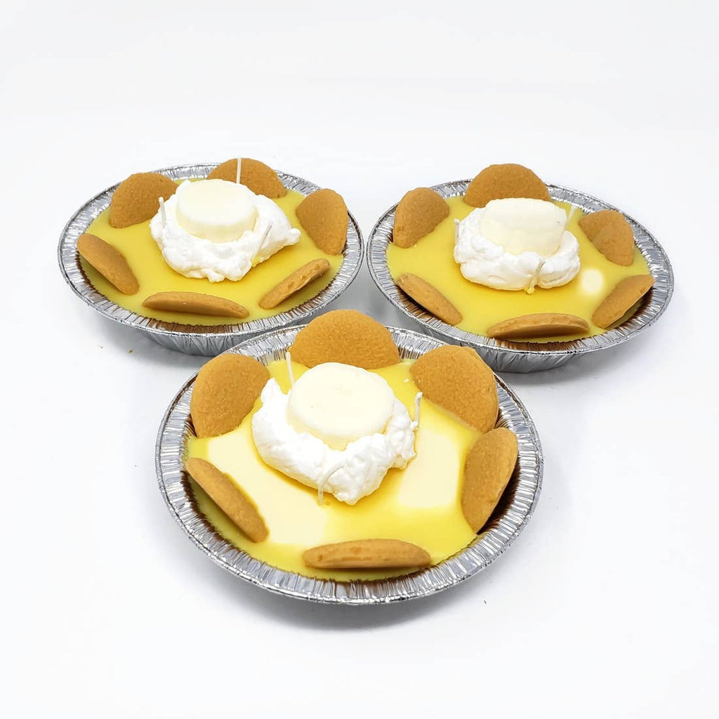 5" Pie Candle - Banana Cream