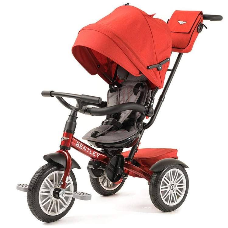 6 in 1 Dragon Red Bentley Stroller Trike