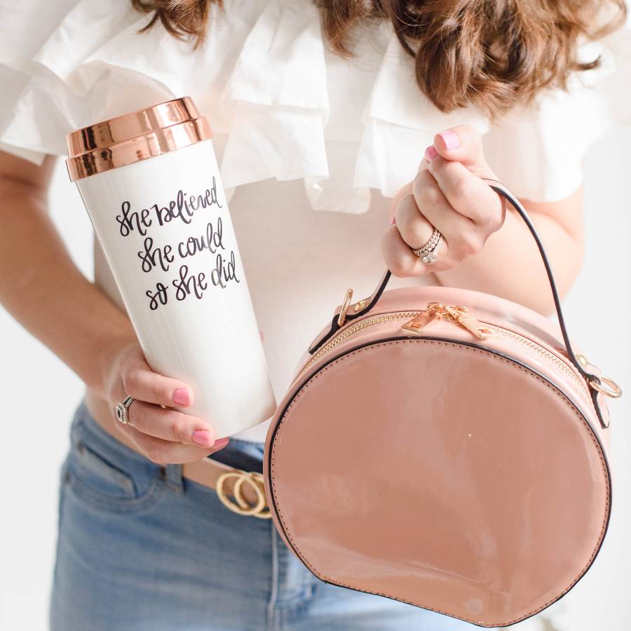 She Believed She Could Travel Mug