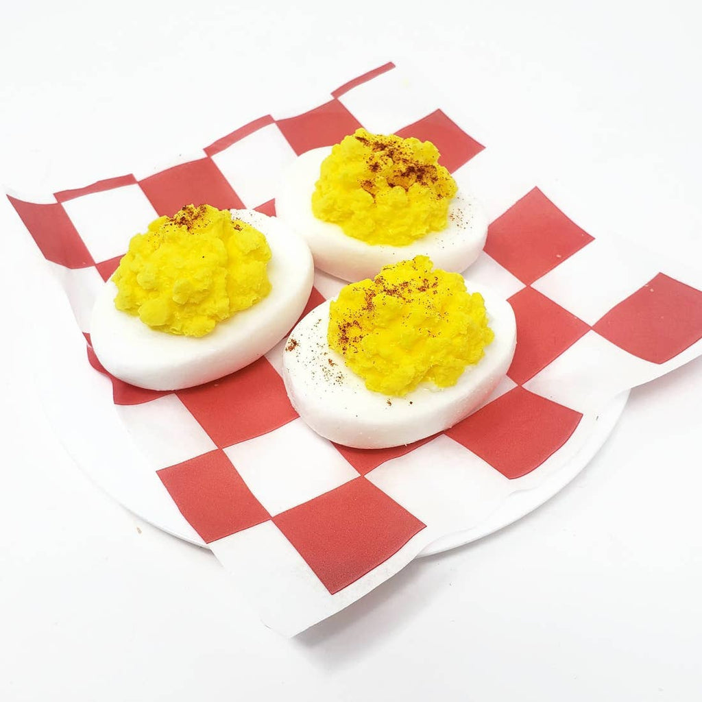 Deviled Egg Shaped Soaps