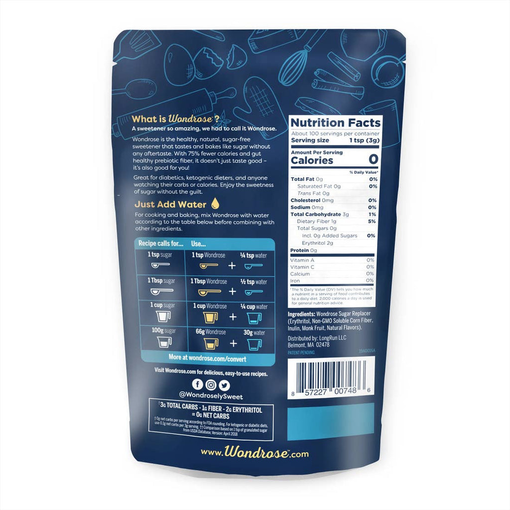 Wondrose - The Healthy Sugar Alternative
