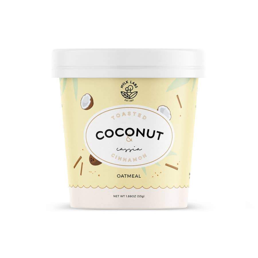 Toasted Coconut and Cassia Cinnamon #oatmeal