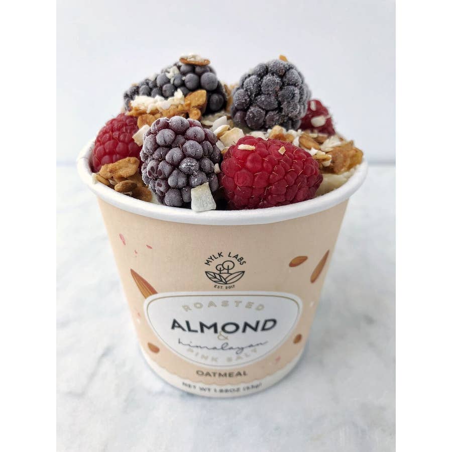 Roasted Almond and Himalayan Salt #Oatmeal