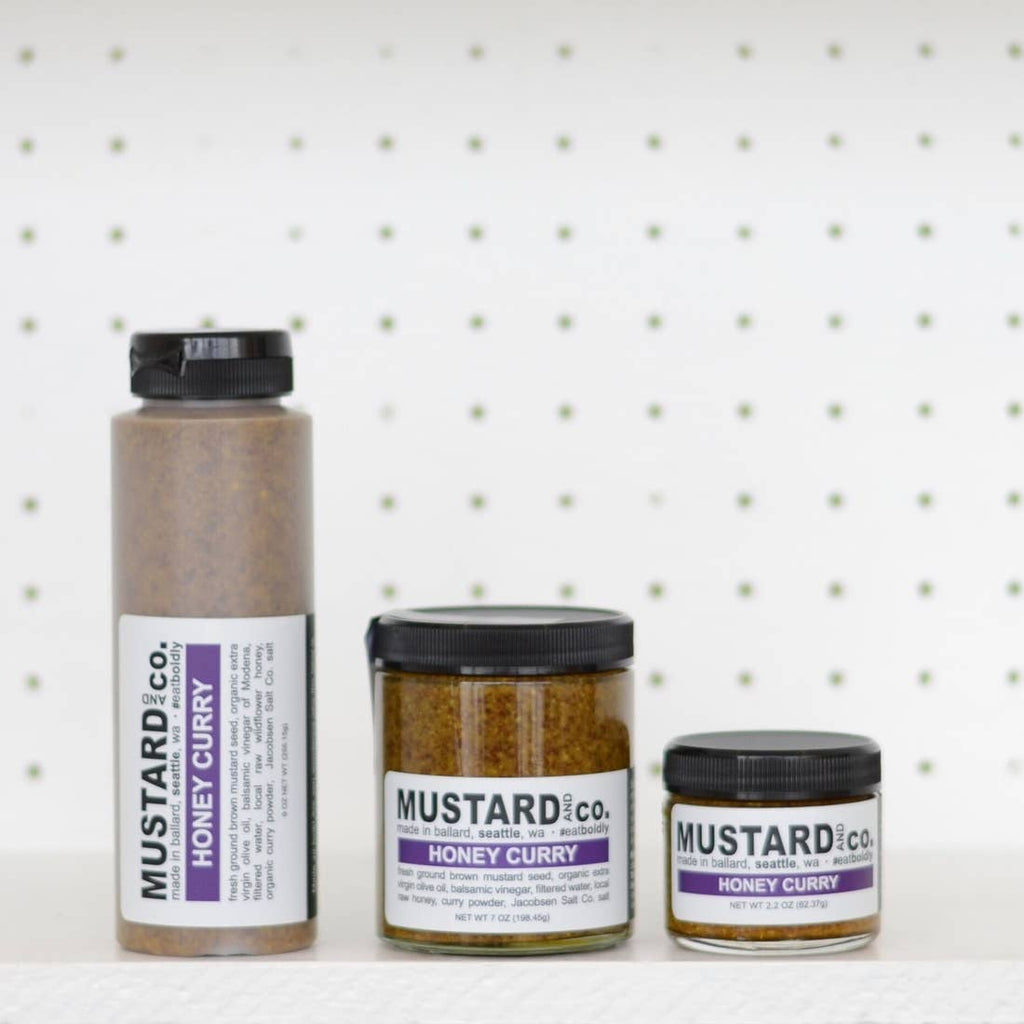 2.2 oz Honey Curry Mustard