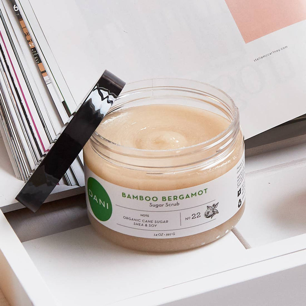 14oz Bamboo Bergamot Sugar Scrub