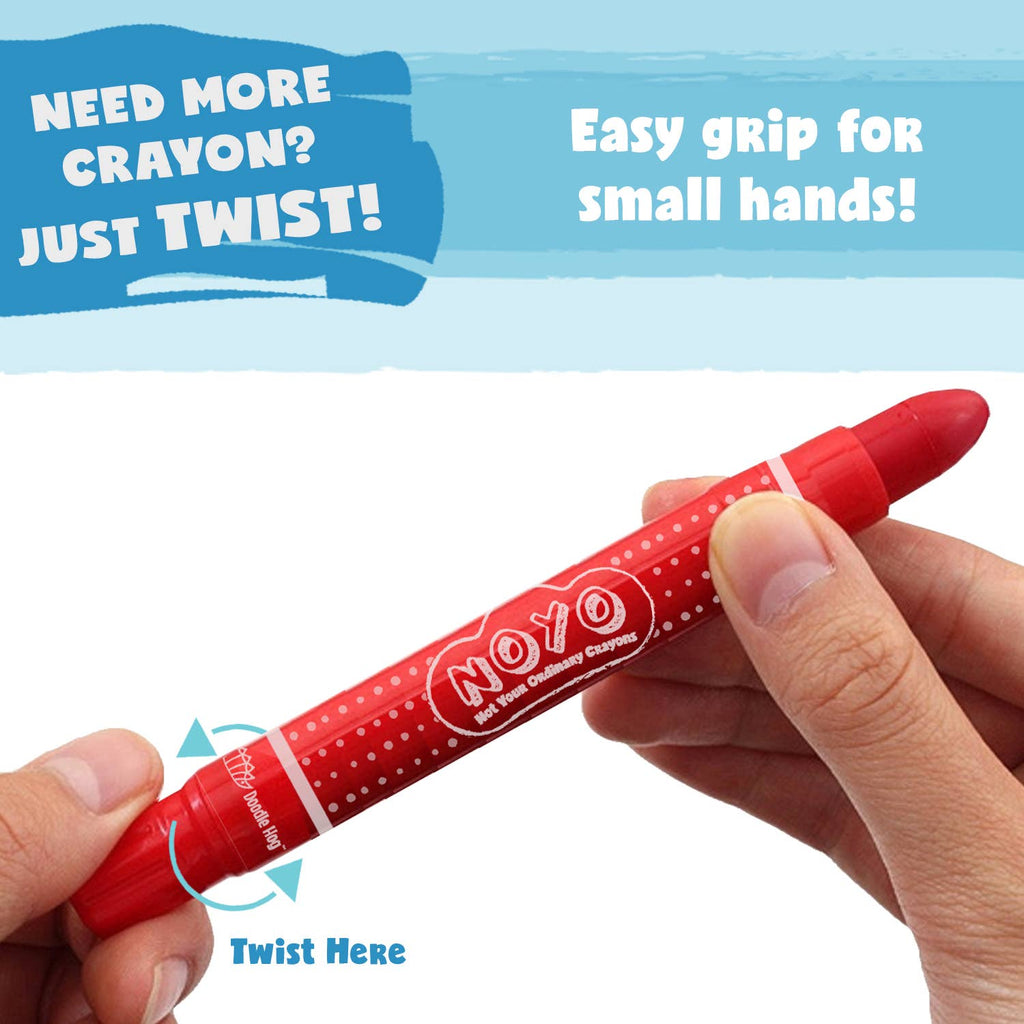 NOYO 36 Colors Gel Crayons for Toddlers and Kids!!