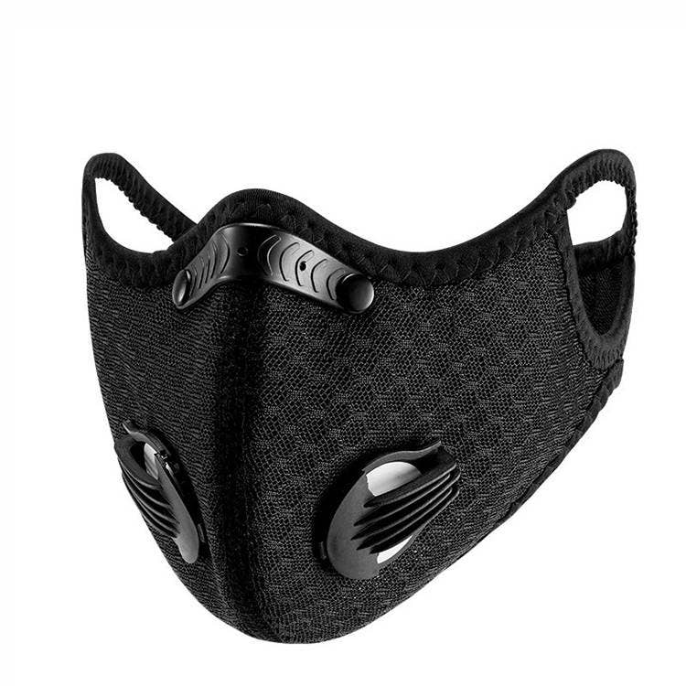 Sports Face Mask with Activated Carbon Filter