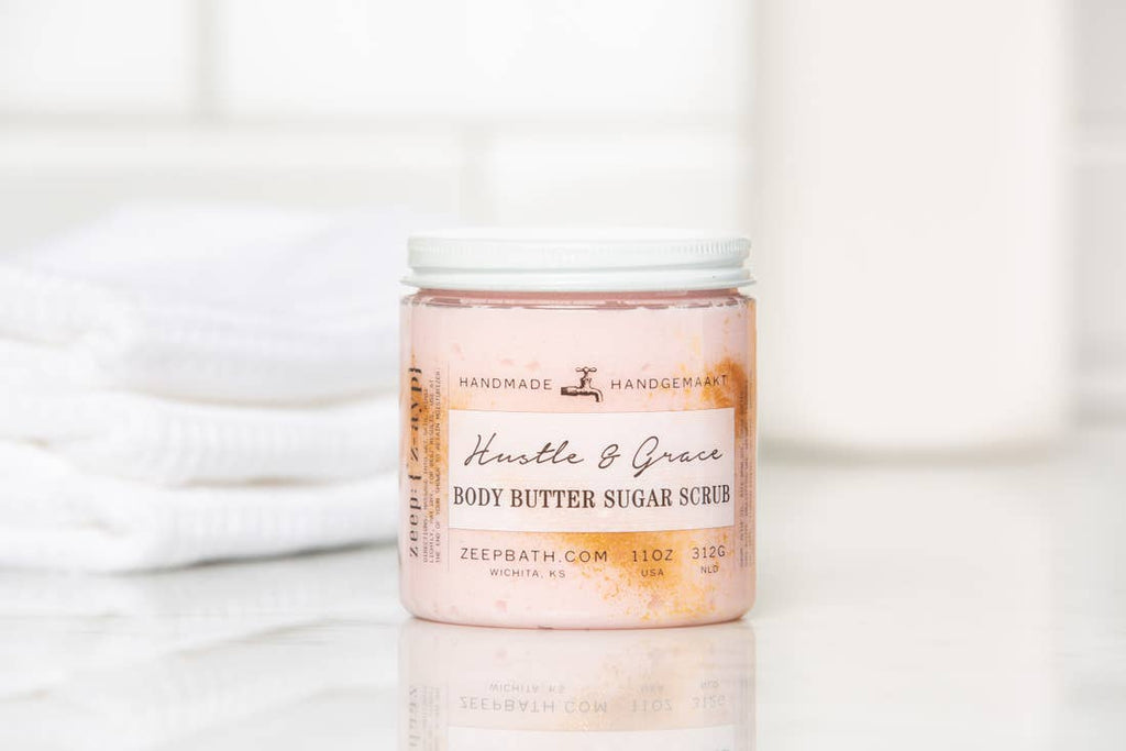 HUSTLE & GRACE BODY BUTTER SUGAR SCRUB