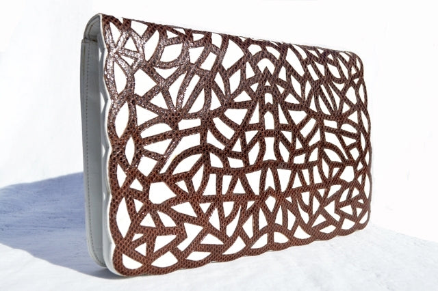 Vintage TNY Snake Skin Bag