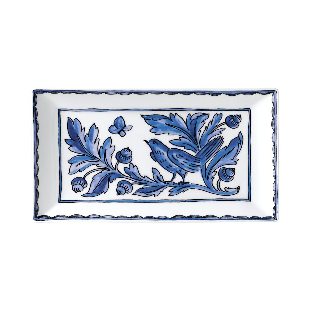 Blue Bird - 11" Rectangular Plate