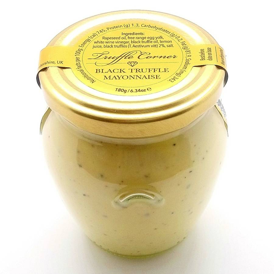 Premium Mayonnaise Infused with Black Truffles