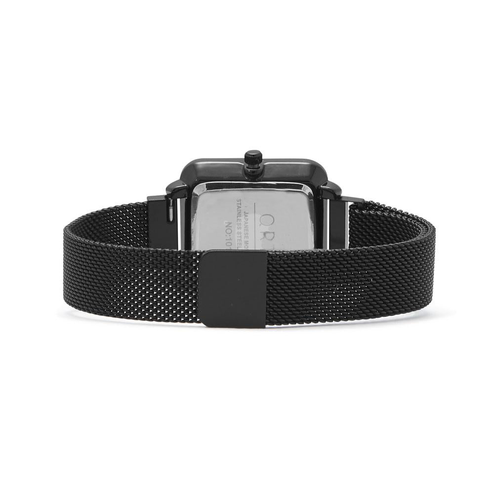 Black Mesh Magnetic Watch