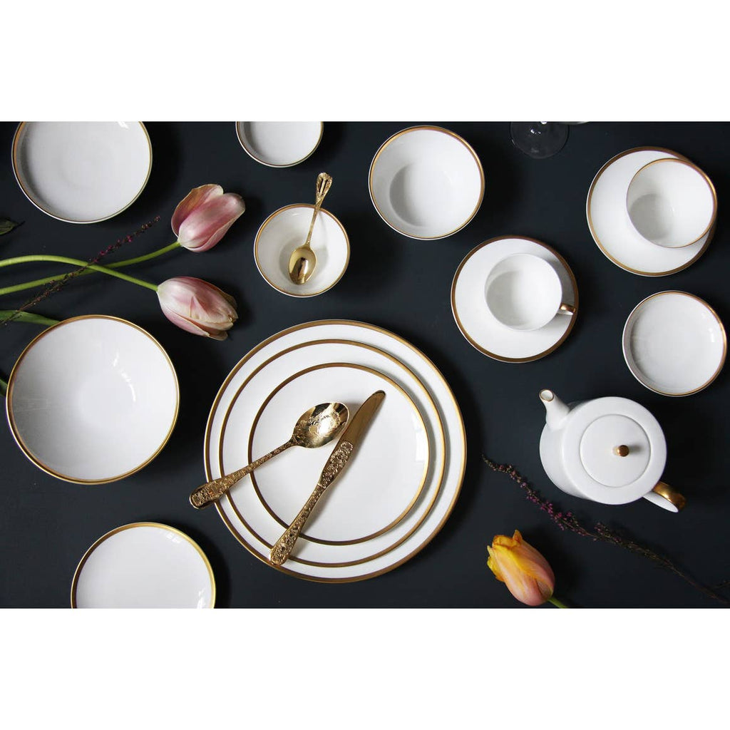 Golden Edge - 10" Dinner Plate