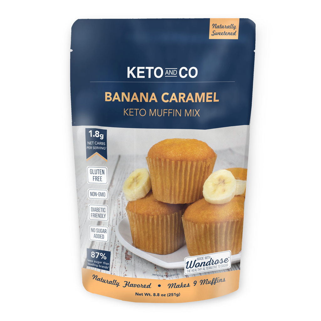 Keto Muffin Mix - Banana Caramel