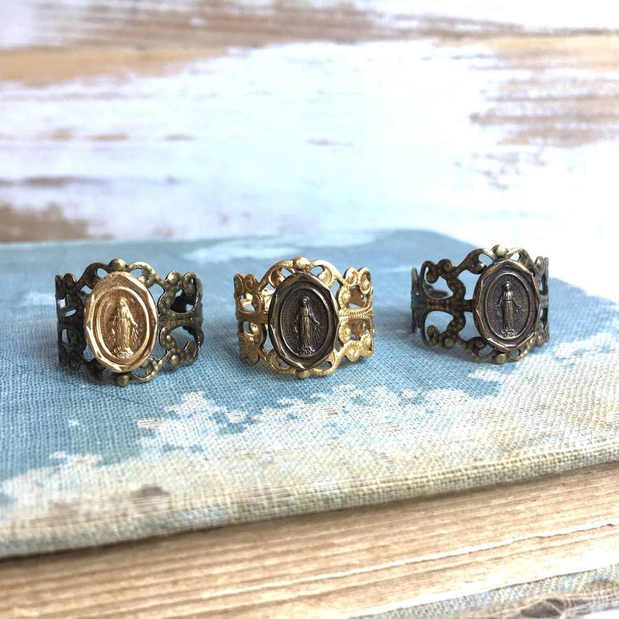 Miraculous Medal Ring #NEW