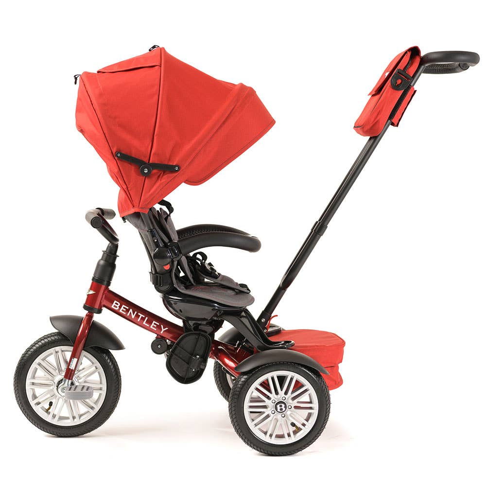 6 in 1 Dragon Red Bentley Stroller Trike