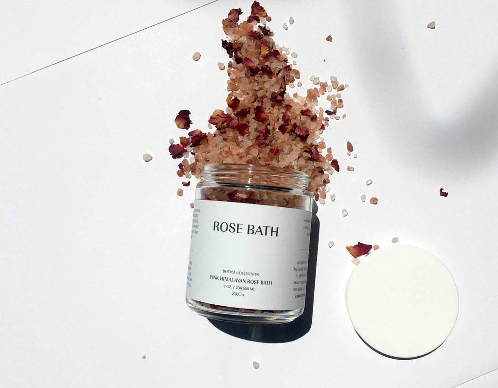 Rose Bath Botica collection
