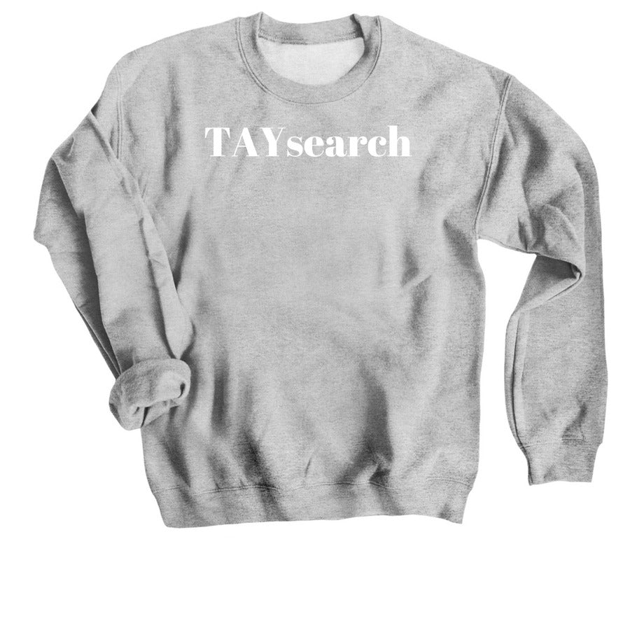 TAYsearch Private Jet Approved Crew Neck Sweatshirt